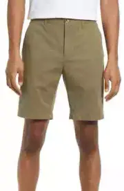 Vince Men's Lightweight Griffith Chino Shorts Feathergrass Size 34 0291