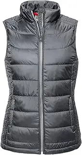 [Russell Athletic] Russell Womens/Ladies Nano Padded Bodywarmer (UK Size: S) (Iron)