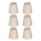 6PCS Simple Cloth Lampshade Modern Fabric Lampshade For E14 Table Chandelier US