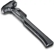 Safety Hammer Multi Function Car Saving Hammer with Window Breaker and Smooth Safety Belt Cutter 3-in-1 Emergency Escape Tool for Car, Black/186/711