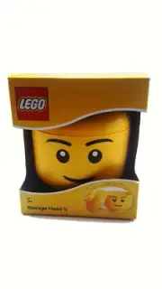 Lego Storage Head S Small Boy New in Original Box, 6.3 x 7.6 inches Brick Iconic