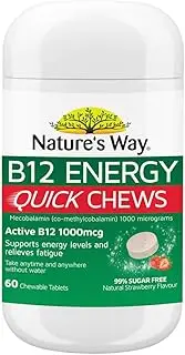 Nature's Way B12 Energy Quick Chews 60