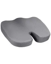 Fresh Fab Finds Orthopedic Grey Memory Foam Seat Cushion For Office Car Seat
