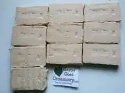10 BARS TEA TREE OIL GOAT MILK SOAP HAPPY GOAT CREAMERY PURE ESSENTIAL OIL