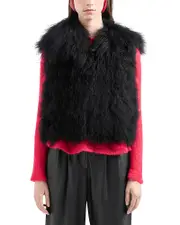 Emporio Armani Mongolian Shearling Vest