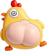 High Jump Counter, Height Bouncer with Voice Chicken Shape Measuring Clicker, Exercise Touch Vertical Jump Trainer, Fitness Measurement for Practice Competition Aged 3+