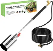 Propane Torch Weed Burner,High Output 1,800,000 BTU with Self Ignition and Flame