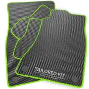 To fit Land Rover Discovery 4 7 Seat 2009-2017 Diamond Rubber Car Mats [B]