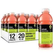 Refresh Electrolyte Enhanced Water W/vitamins, Tropical Mango Drink