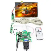 HD VGA LCD Controller Board 7inch 1280X800 IPS LCD With Resistive Touch Panel
