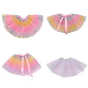 Girls Elastic Ballet Dance Skirt Ballet Skirt Hallowen Skirt