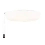 Kichler 380980 14"W Single LED Ceiling Fan Light Kit - White