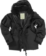 Mil-Tec Wet Protection, textile jacket , color: Black , size: XL