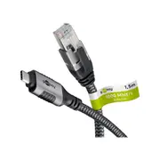 Goobay USB-C(TM) 3.1 to RJ45 Ethernet Cable 1.5m for Laptop/Tablet - Black