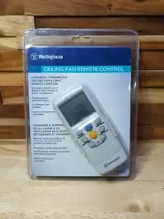 Westinghouse 77874 Thermostat Ceiling Fan and Light Remote Control