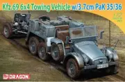 Dragon #7419 1/72 Kfz.69 6x4 Truck & 3.7cm PaK 35/36
