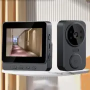 Wireless Video Doorbell Intercom with 4 3 Screen Security Camera and Phone