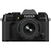 Fujifilm X-T50 - Black Mirrorless Camera with XF 16-50mm Lens