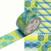 Masking Tape MT Precut 2 CM Geometric Pattern