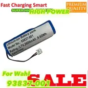 Battery for Wahl 93837-001 Magic Clip Cordless, Designer, Clipper, Senior Cordle