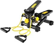 Multi-Function Mini Stepper with Pull Cord Mute Home Weight Loss Pedal Fitness Running Stepper Bearing 135 Kg