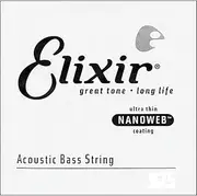 Elixir 13386 .085 Nanoweb Stainless Steel Single Bass String