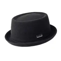 在飛比找momo購物網優惠-【KANGOL】WOOL 紳士帽(黑色)