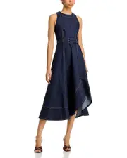 Cinq a Sept Zelda Denim Midi Dress