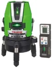Tajima Green Level Laser ZEROGN-KJY 4-Line Auto Angle Adjust Sensor Control