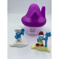 在飛比找蝦皮購物優惠-2017 smurfs the loat village 藍