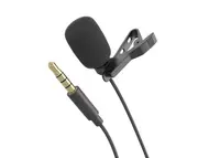 WECONIC NR9143 Mini Microphone 3.5mm Audio JACK With Lapel Clip (3m)