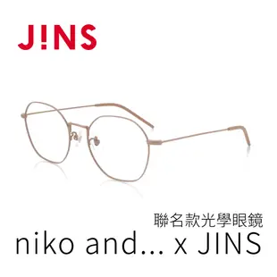 JINS x niko and...聯名眼鏡(ALMF21S196)淡褐