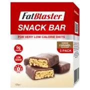 FatBlaster Very Low Calorie Diet Snack Bar 5 x 30g (150g) Chocolate Caramel VLCD