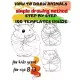 HOW TO DRAW ANIMALS simple drawing method STEP BY STEP 100 TEMPLATES INSIDE: SKETCHBOOK FOR KIDS 100 DRAWINGS Cool Stuff for kids great for age 8-13