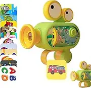 Bedroom Projector Torch Lamp Toy | Fun Cognition Bedtime Educational Toy, Small Flashlights for Boys Girls Kids