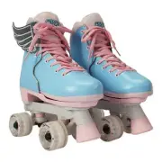 NNEDPE Circle Society Adjustable Kids Quad Roller Skates - Cotton Candy