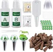 Hydroponic Seed for Aerogarden - Herb Seed Starter Sprout kit with Plant Food, Grow Sponge, Plant Basket, Compatible with Most Indoor Growing System-212pcs