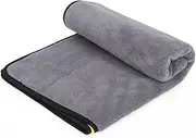 Mipcase Pet Dog Towel Quick Drying Water Absorbent Bath Towel for Cats Dogs Lightweight Durable Blanket for Bathing Kennels