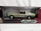 1968 Shelby GT 500 KR Green diecast 1:18 scale in excellent condition, retired