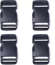 AXEN 4PCS Plastic Buckle, Side Quick Release Buckle for Bracelets Backpack Tacti