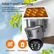 10X WIFI Camera 8MP Solar Wireless Outdoor Security Camara Surveillance