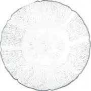 Carlisle 695407 Petal Mist 7-1/2 Clear Plate - Dozen"