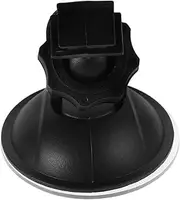 Strong Suction Cup Car Mount Bracket Universal Dash Cam Holder for Windshield No Tools Needed 360° Rotatable Sturdy Plastic Mount