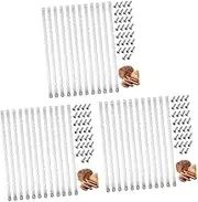 Cabilock 3sets Bread Slicing Accessories Serrated Blades for Bread Knife Replacement Blade for Baking Tools 12pcs*3