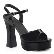Demonia Dolly-09 Gothic Punk Lolita Platform Chunky Heels Ankle Strap Sandals