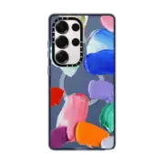 Galaxy S25 Ultra Impact Magnetic Case Polka Daub Smear