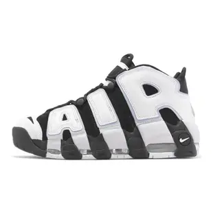 Nike 休閒鞋 Air More Uptempo 96 男鞋 黑 白 大AIR Cobalt Bliss DV0819-001