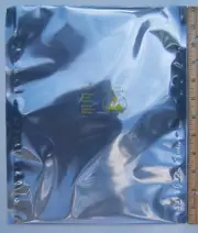 2,000 - ESD Anti-Static Shielding Bags, 9" x 12", Open-Top