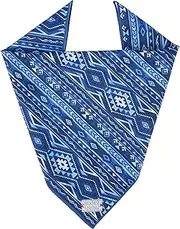 Hooey Mercantile Dog Bandana, Durable Polyester Dog Bandana with Graphic-Inspired Prints, Ombre Aztec, One Size