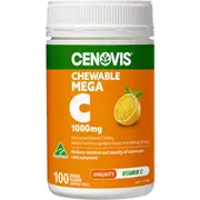 Cenovis Mega Vitamin C 1000mg Chewable Tablets For Immune Support 100 pack